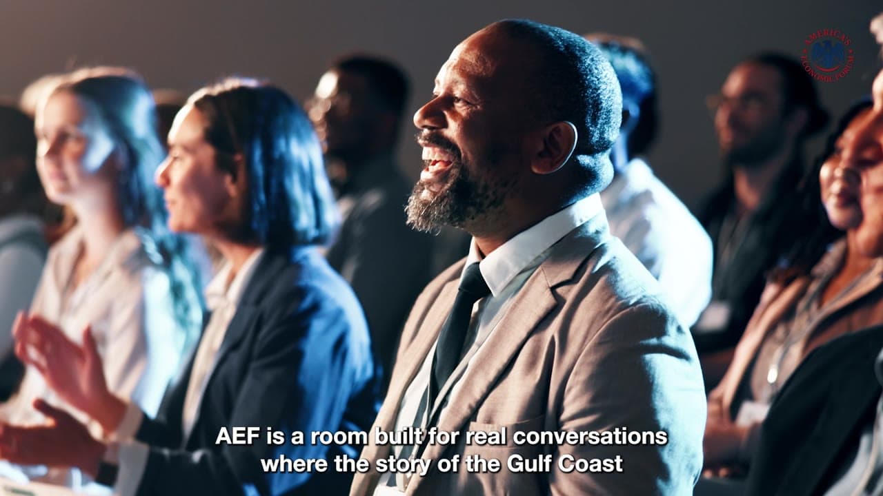 The audience at an America's Economic Forum gathering